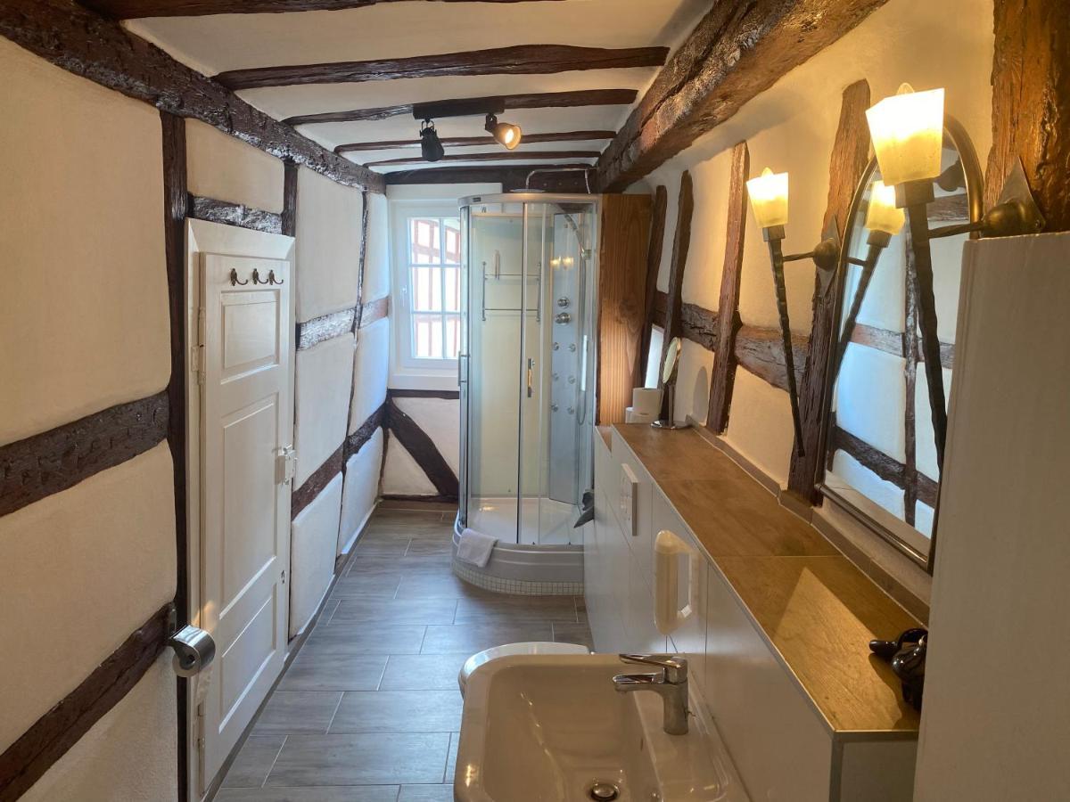 Ferienwohnung Obergasse Zwingenberg  ภายนอก รูปภาพ